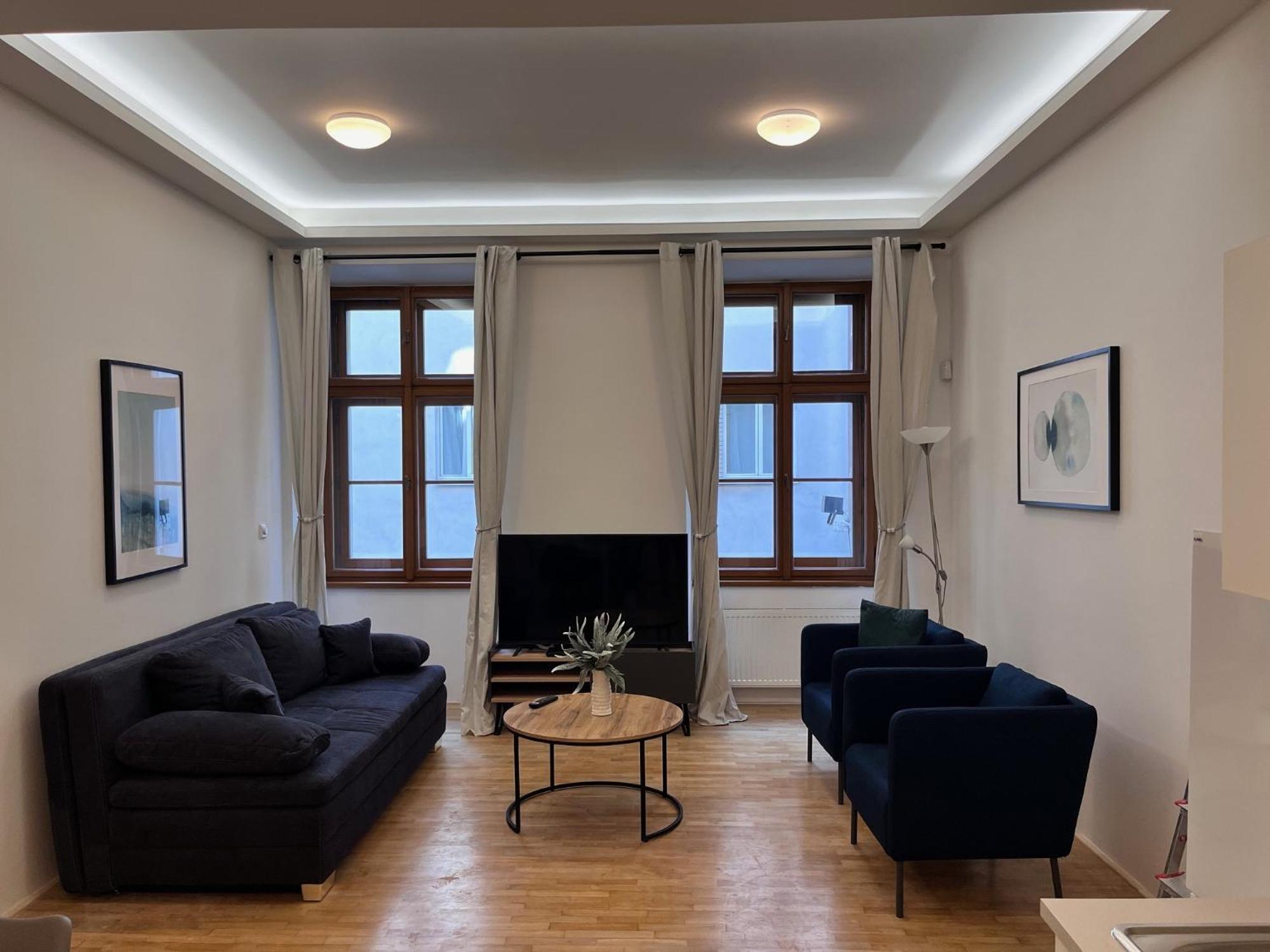 City Centre Apartment With Parking Prag Eksteriør billede
